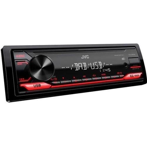 JVC KD-X182DB - Automobile - récepteur numérique - intégrée dans le tableau de bord - DIN unique - 50 Watts x 4