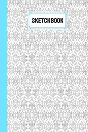 Sketchbook: Blank White Pages For Painting, Drawing, Writing, Sketching And Doodling, 120 Pages, Size 6" X 9" | Kumiko Cover By Norbert Thomas