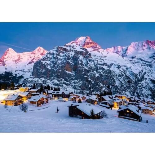 Puzzle Puzzle 1000 P - Loberland Bernois, Mürren (Puzzle Highlights)