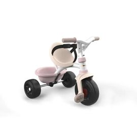 Smoby Tricycle Enfant Évolutif Be Fun - Structure Métal - Rose
