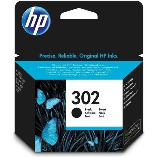 Cartouche noire d'origine Hp 302 - F6U66Ae [Ml-3.5][Pag-190]
