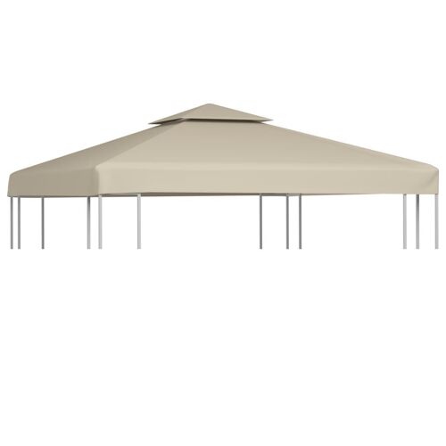 Recouvrement De Remplacement D'auvent 310 G/M² 3 X 3 M Beige