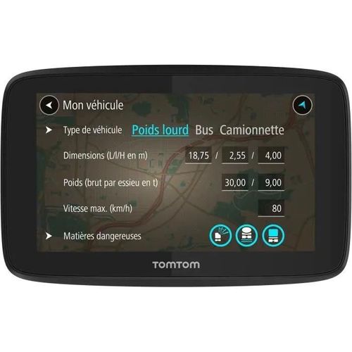 TomTom GO Professional 520 - Navigateur GPS - automobile 5" grand écran