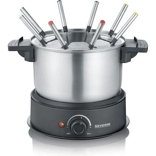 SEVERIN FO 2473 - Fondue - 1.4 litres - 1500 Watt - noir/inox