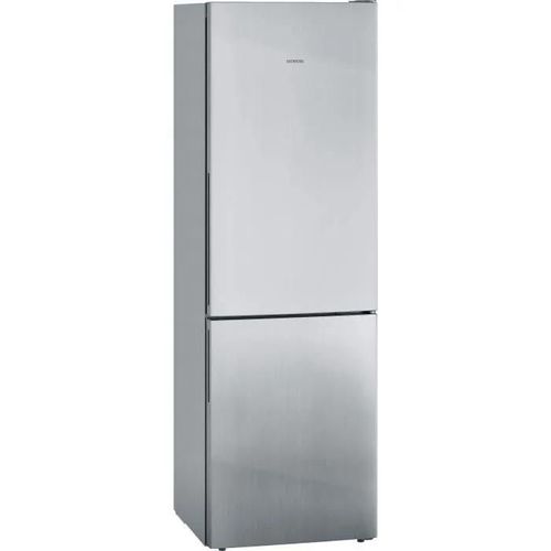 Réfrigérateur-congélateur Siemens iQ500 KG36EAICA - congélateur bas - 60x65x186 cm (lxpxh) - 308 litres - classe C - inox-nettoyage facile
