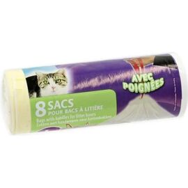 Rouleau De 8 Sacs A Litiere Tres Grand Modele