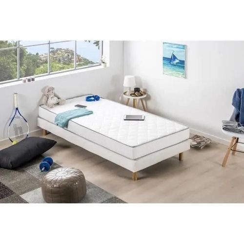 DEKO DREAM Matelas 90 x 190 - Mousse - 14 cm - 5 zones - Ferme - HAHTUVA