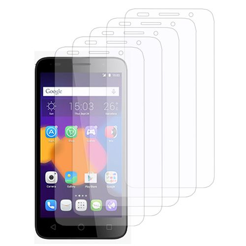 Lot / Pack De 5 Films Pour Alcatel Pixi 3 (4.5) 4.5" Protection D'écran Clear Transparent