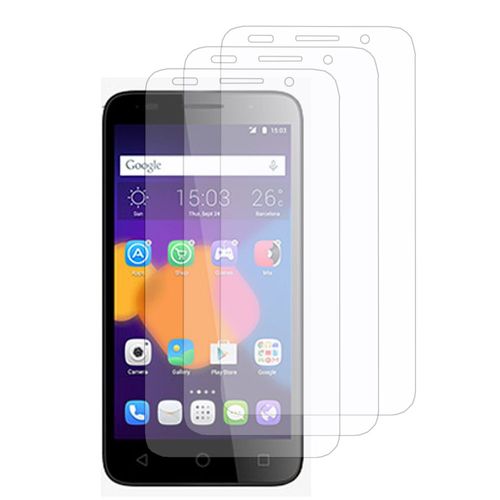 Lot / Pack De 3 Films Pour Alcatel Pixi 3 (4.5) 4.5" Protection D'écran Clear Transparent