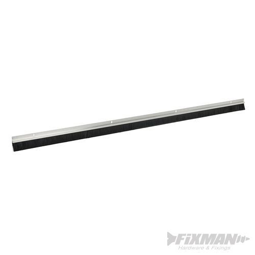 Bas de porte de garage brosse 25 mm