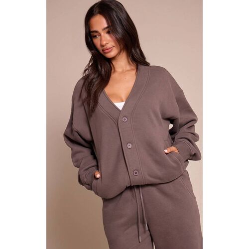 Petite Sweat Gris Anthracite À Boutons À Poches Sur Les Côtés, Gris Anthracite