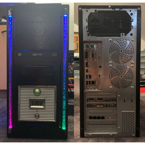 PC assemblé Intel Pentium G4400 - 3.3 Ghz - Ram 8 Go - SSD 120 Go