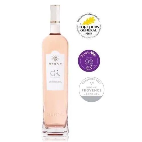 Berne "Grande Récolte", 2022, A.O.P Côtes-De-Provence, Vin Rosé