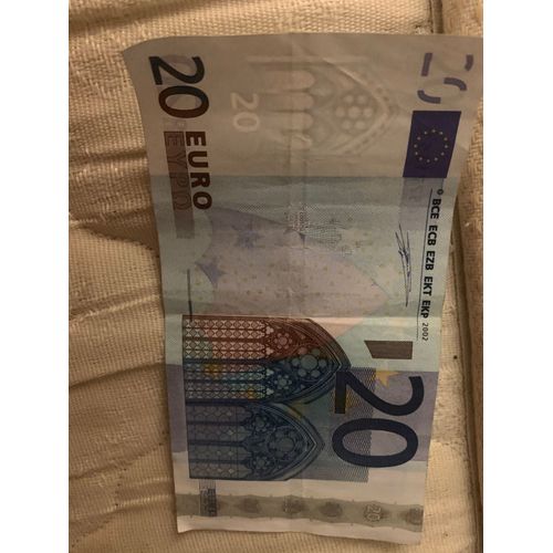 Billet 20 Euros Duisenberg