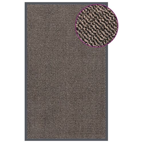 Paillasson Touffeté 90x150 Cm Marron Foncé Vidaxl Vidaxl