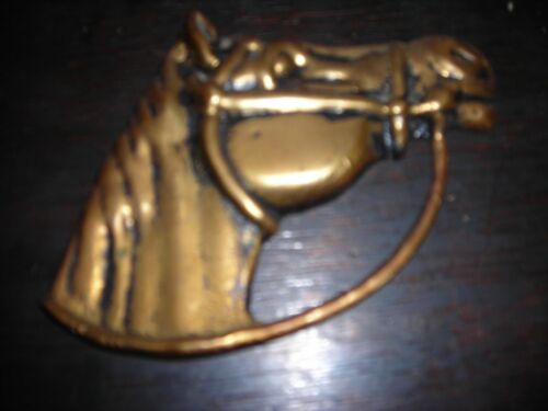 Objet Metal Silhouette De Tete De Cheval Pour Decoration Et Collection