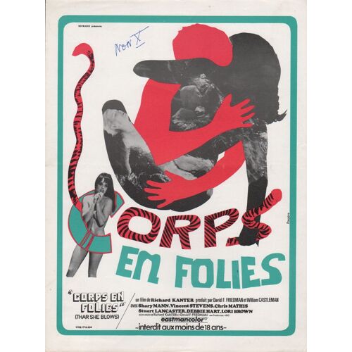 Corps En Folie, Synopsis, De Richard Kanter, Avec Shari Mann, Steve Vincent, Chris Mathis