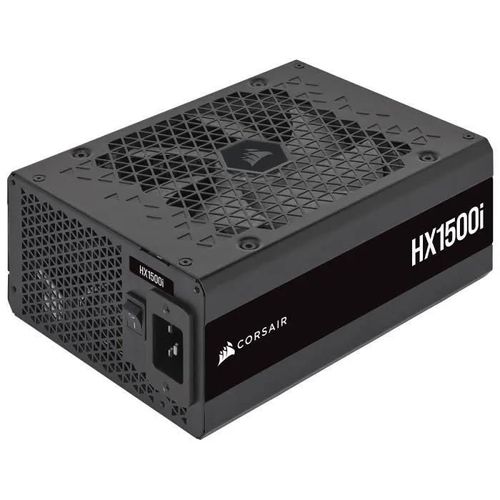 CORSAIR HXi Series HX1500i - Alimentation électrique (interne) - bruit très faible - ATX12V 3.0/ EPS12V - 80 PLUS Platinum - CA 100-240 V - 1500 Watt - Europe