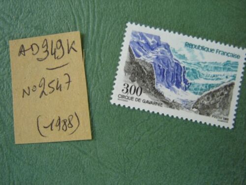 Ad 349 K // Timbre France Neuf 1988*N°2547 "Cirque De Gavarnie