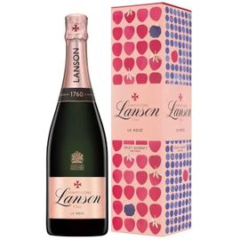 Lanson "Le Rosé" Edition Fruit Market, Non Mill, A.O.P Champagne Brut Rosé