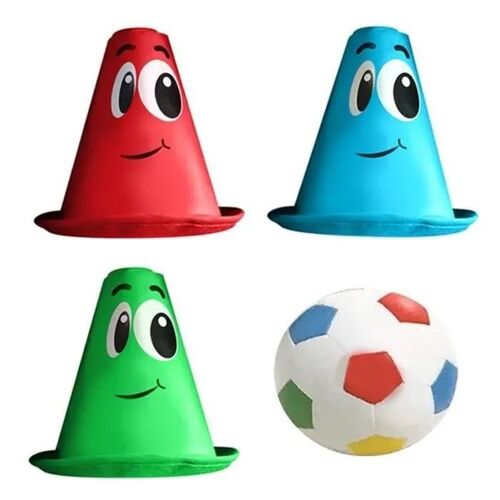 Stamp Pack Foot Balle Et 3 Cones