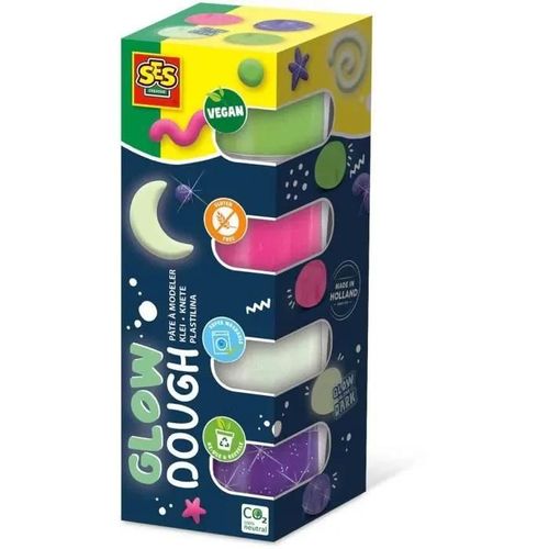 Ses Creative Pâte À Modeler Feel Good - Brillant (4x90gr)