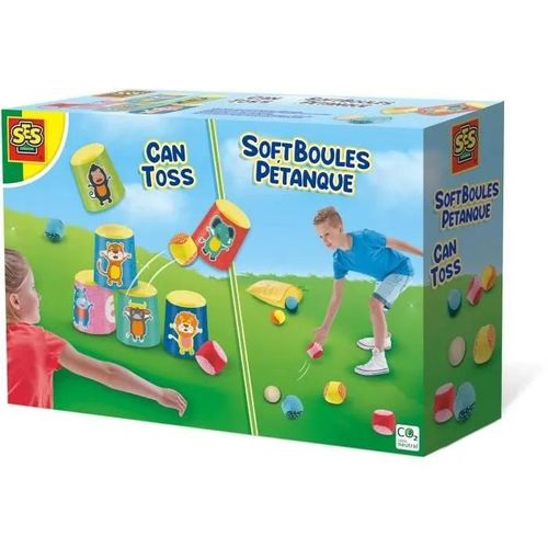 Ses Creative Chamboule-Tout Et Boules De Pétanque Molles