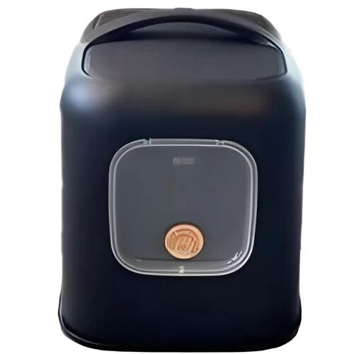 Maison Toilette Rotho Mypet Biala - Filtre Anti Odeur - Récyclé Et Recyclable - Noir