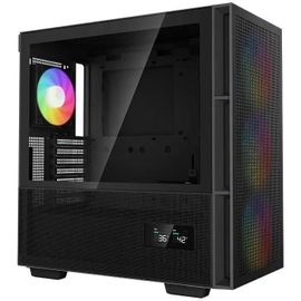 DeepCool Ch560 Digital CH560 Digital - Boîtier moyen tour - Noir - RGB - Verre Trempé