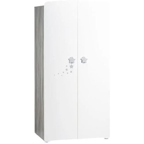 Armoire Chambre Bébé 2 Portes Nao