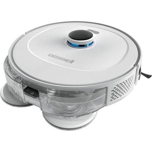 Bissell SpinWave R5 PET Wet & Dry - Aspirateur Robot Laveur avec Serpilliere - Navigation avec Lidar - Aspiration Puissante