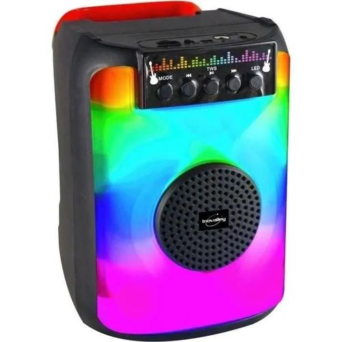 Enceinte lumineuse Radio FM Bluetooth 5.0 KARAOKE 40W FIRESOUND