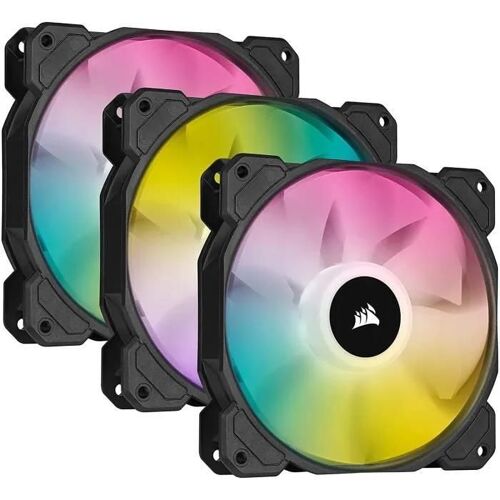 CORSAIR iCUE SP120 RGB ELITE - Kit de ventilateur d'armoire de système - 120 mm (pack de 3)