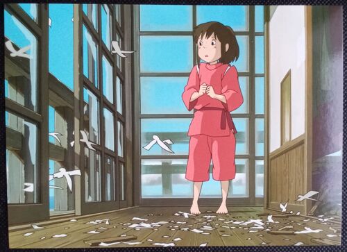 Le Voyage De Chihiro / Sen To Chihiro No Kamikakushi / Spirited Away - Carte Postale 16,5 X 11,9 Cm (Miyazaki, Studio Ghibli, Éditions Usa)