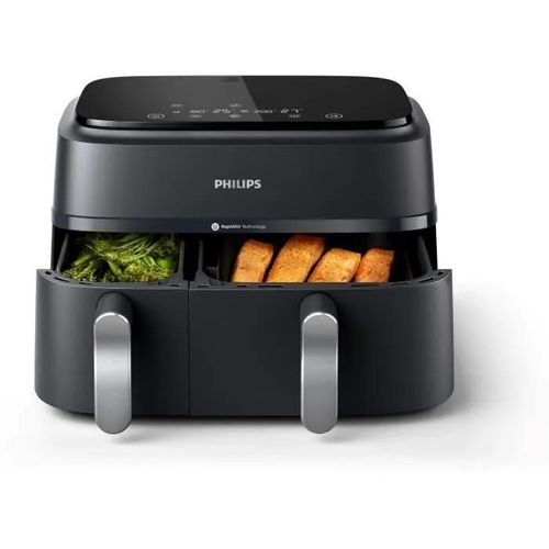Philips Series 3000 NA351 - Friteuse avec peu d'huile - 9 litres - 2.75 kWatt - noir / argent