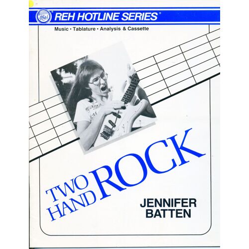 Jennifer Batten: Two Hand Rock For Guitar - Music, Tablature And Analysis