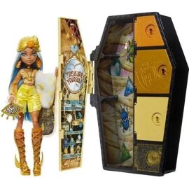Monster High - Casiers Secrets De Cleo De Nile Look Irisé - Poupée - 4 Ans Et +