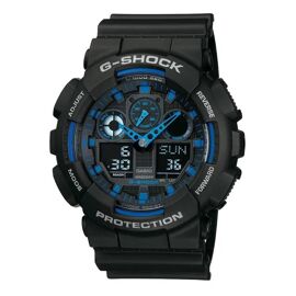 Casio Montre Noir Analogique - Digital Hommes G-Shock Ga-100-1a2er