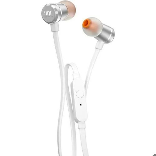 JBL TUNE 290 - Écouteurs avec micro - intra-auriculaire - filaire - jack 3,5mm - argent