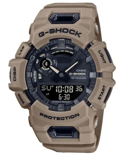 Casio G-Shock Montre Homme Bluetooth Chrono Résine Marron Gba-900uu-5aer