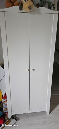 Armoire SMÅGÖRA enfant ikea Armoire, blanc, 80x50x187 cm