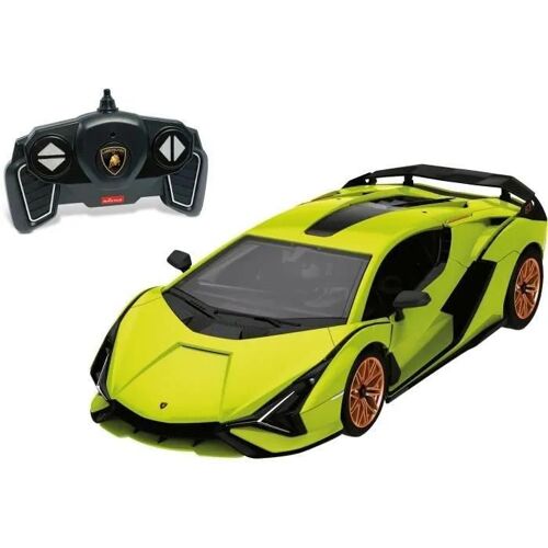 Mondo Motors Rc Kit Lamborghini Sian Vitesse 8 Km H Échelle 1 18 Couleur Verte 63692