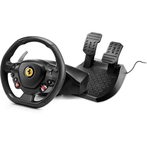 Thrustmaster T80 RW Ferrari 488 GTB Edition - Volant + Pédalier pour PS5, PS4
