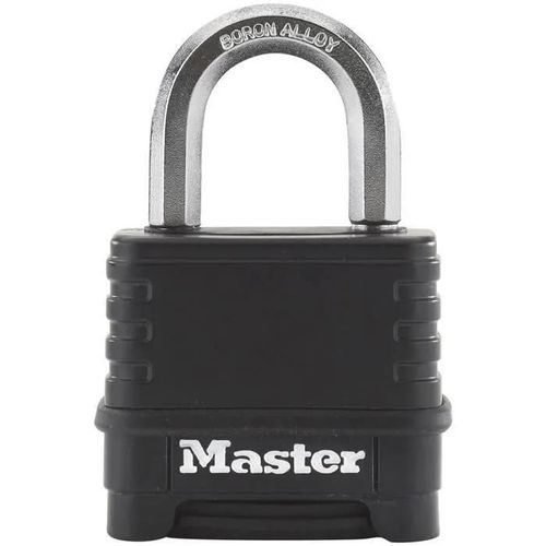 Master Lock Cadenas à combinaison Excell Zinc 57 mm Noir M178EURD