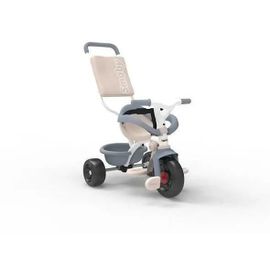 Smoby Tricycle Enfant Évolutif Be Fun Confort - Structure Métal - Bleu