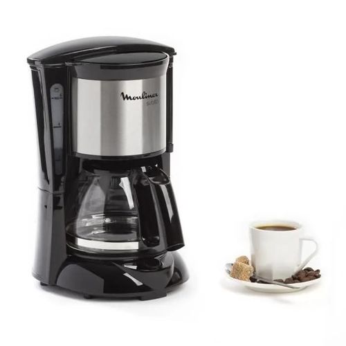 Moulinex Subito FG150813 - Cafetière - 6 tasses - inox/noir