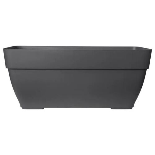 Elho Bac A Terrasse Vibia 80 - Gris Anthracite - Extérieur - L 34,2 X W 77,4 X H 33,2 Cm