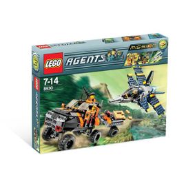 LEGO AGENTS 8630 - MISSION 3 LA CHASSE à L'OR