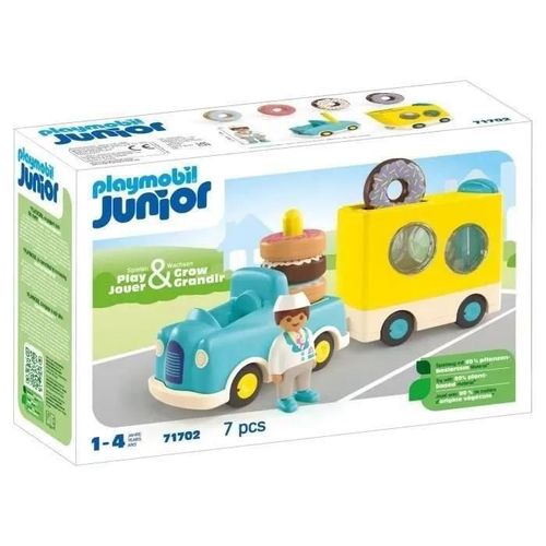 Playmobil Junior 71702 - Camion De Donuts