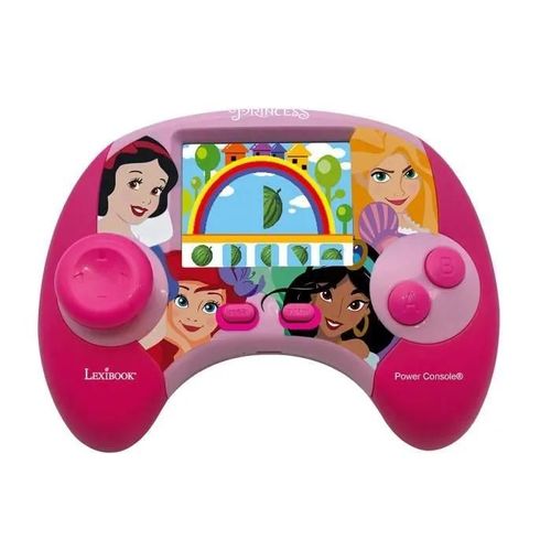 Lexibook - Disney Princesses - Power Console - Console De Jeux Éducative Bilingue Français/Anglais Avec 100 Activités, Jcg100dpi1
